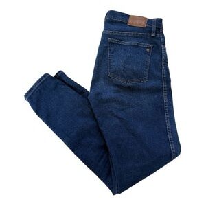 Madewell 10" High-Rise Skinny Jeans Size 29 Dark Wash Denim